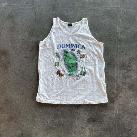 Caribbean Style Other - Vintage caribbean vacation Dominica tank Size XXL